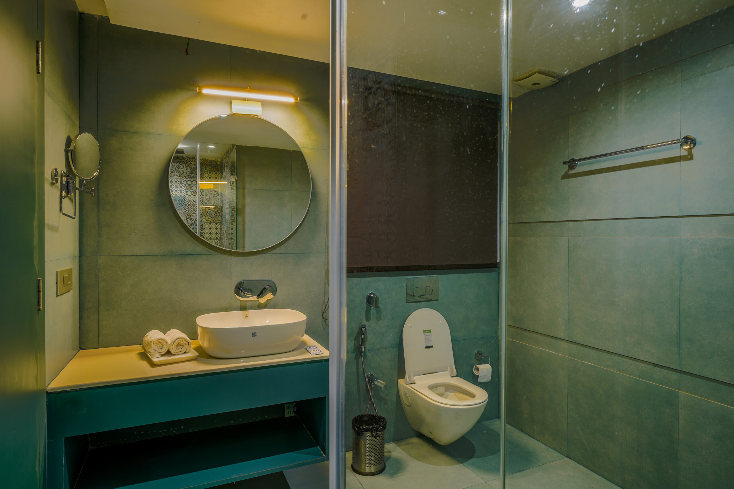 Royal Terrain washroom interior view 1